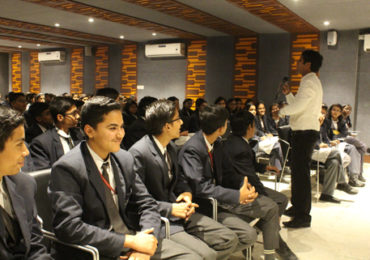 Workshop Conducted By Mr. Srikant Gupta For Class IX – A,B,C,D,E