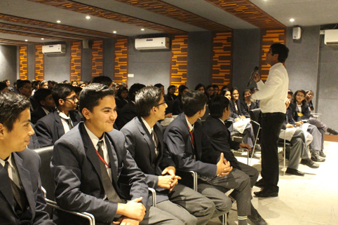Workshop Conducted By Mr. Srikant Gupta For Class IX – A,B,C,D,E