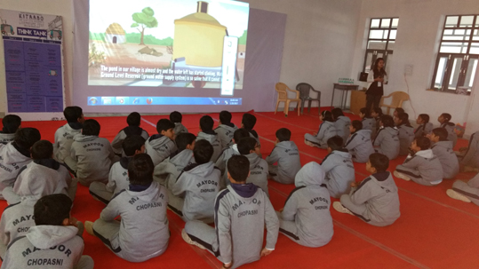 Kitaabo Literature Festival Activity in our school on 20-Jan-2017