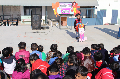 Story Telling competition of Vidhyashram Kidz Play School
