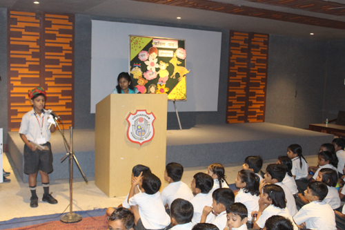 Hindi Kavya Path on 25-Aug-2017 in the Primary Wing