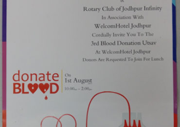 Blood Donation Utsav on 01-Aug-2017