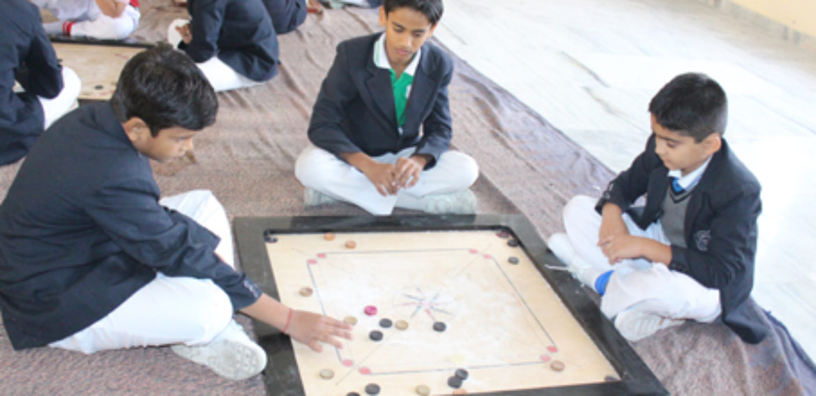 Carom Board Competition Activity