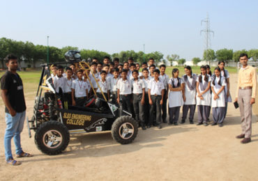 Very Unique Auto Mobile Vehicle in School Campus