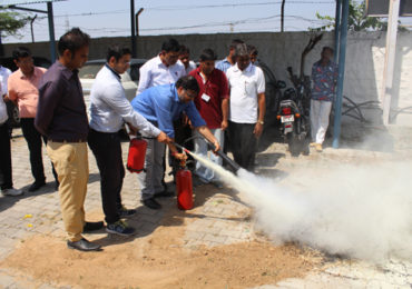 Live Demonstration Activity on Fire Fighting Equipments and their uses     —  Date 23-Sept-2017