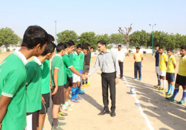 Inter  House  Sports Activity (Football Match) on 11-Oct-2017