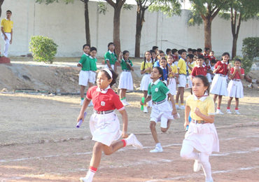 Inter House 100 Mtrs Race competition