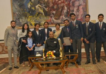 Meeting with the President of India on Children’s Day