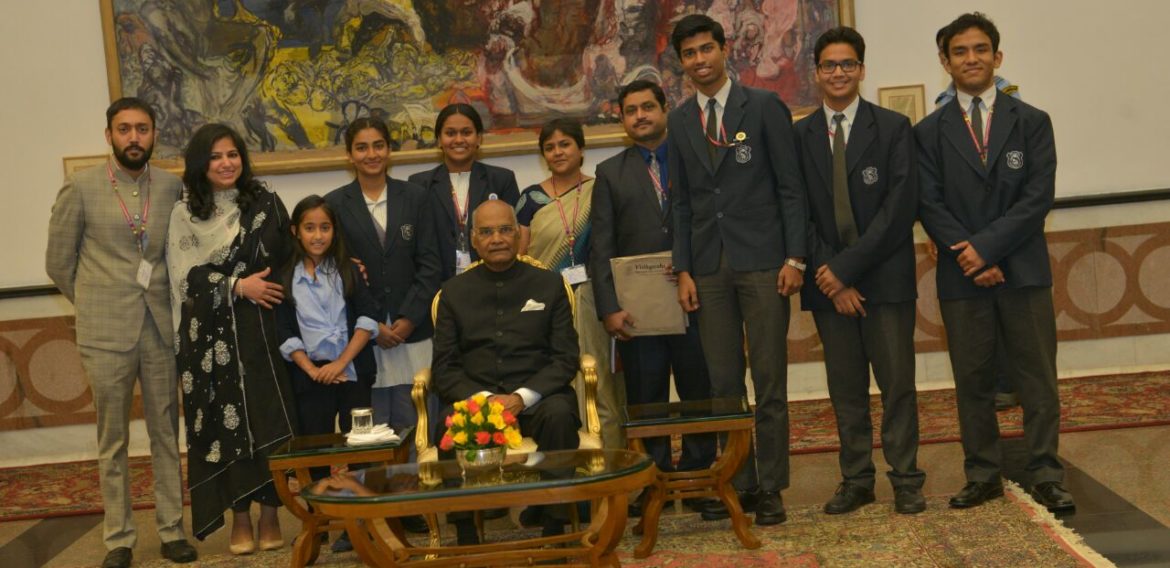Meeting with the President of India on Children’s Day