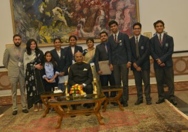 Meeting with the President of India on Children’s Day