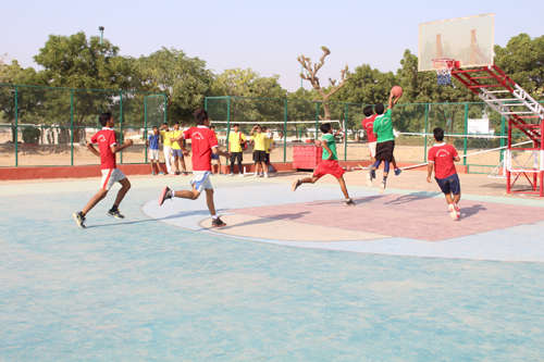 Inter  House  Basketball  Match