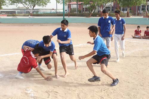 Inter House Match.
