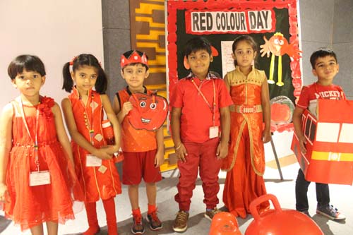 Red  Colour  Day Celebration