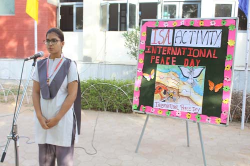 ISA Activity (International Peace Day)