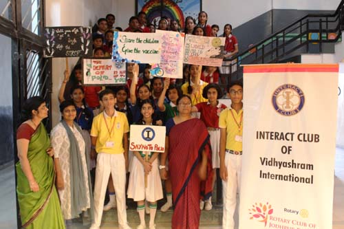 Activity on World Polio Day