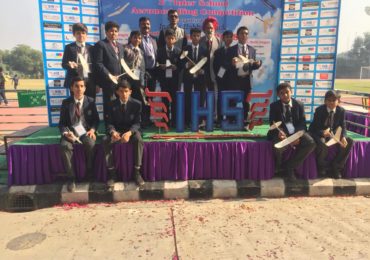 3rd Positions in 3rd Inter School Aeromodelling Competition – Delhi