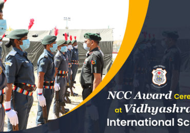 NCC Award Ceremony at Vidhyashram International School