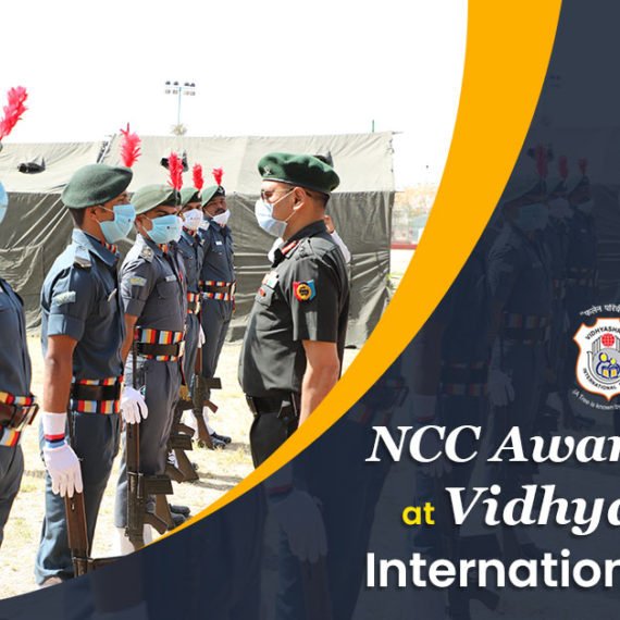 NCC Award Ceremony at Vidhyashram International School