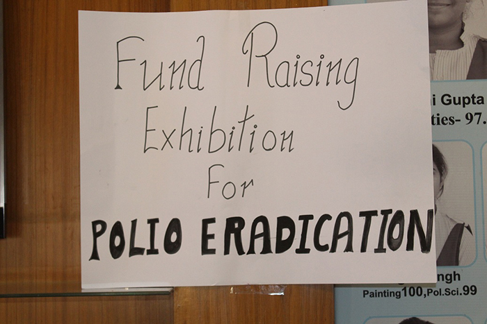 Fund Raising Exhibition for Polio Eradication