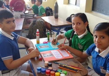 Class VI Activity  on Busy Fingers – 24-Apr-2019