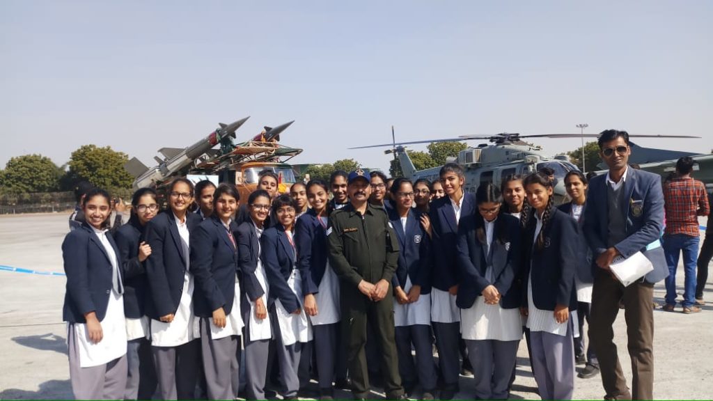 Classes X & XI Visit to Indian Air Force Station 23-Jan-2020