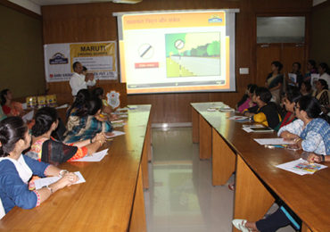WORKSHOP ON ROAD SAFETY by MARUTI COMPANY