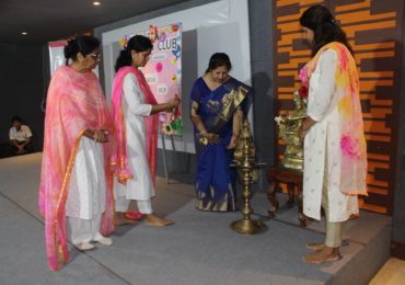 THE INSTALLATION CEREMONY FOR THE INTERACT CLUB OF VIDHYASHRAM INTERNATIONAL SCHOOL